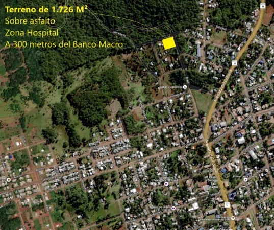 Terreno en Dos de Mayo centrico