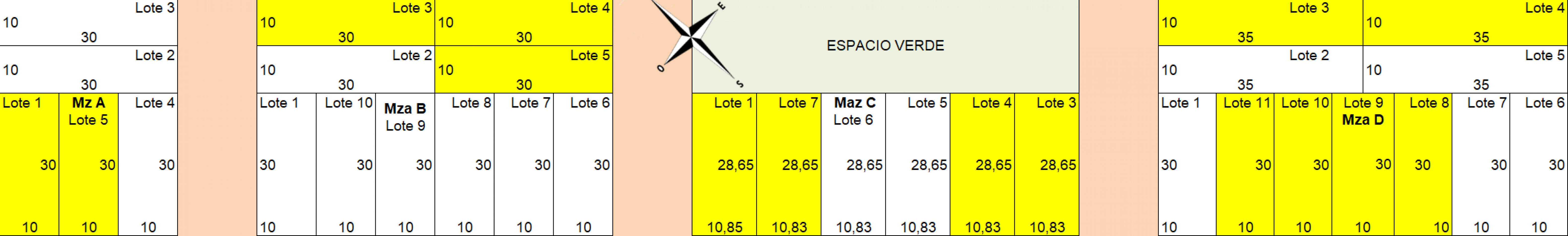 Loteo Las Palmeras a metros de Ruta Nac. 14