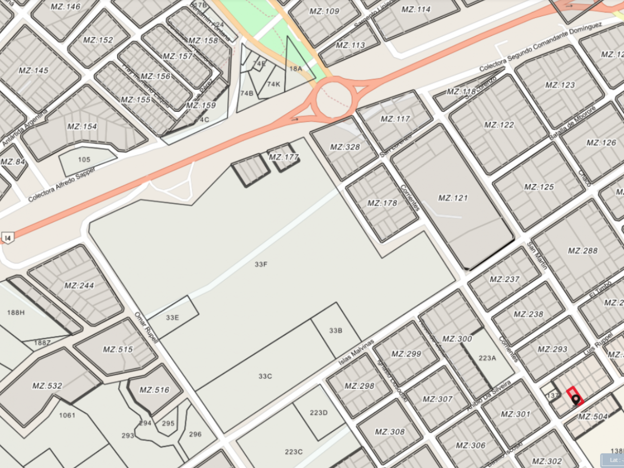 Vendo Terreno en Barrio Hospital cerca de Escuela 680