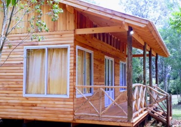 Hermosa cabaña en una hectárea de predio