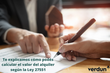 Te explicamos cómo podés calcular el valor del alquiler según la Ley 27551