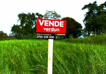Vendo Terreno en Aristobulo del Valle Centro